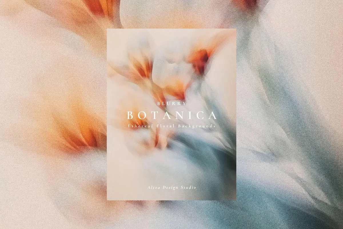 Aesthetic Blurry Floral Backgrounds