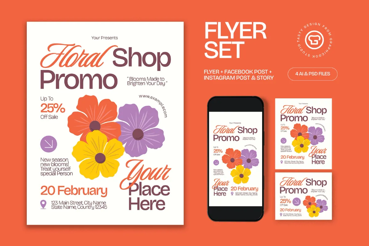 Floral Shop Flyer