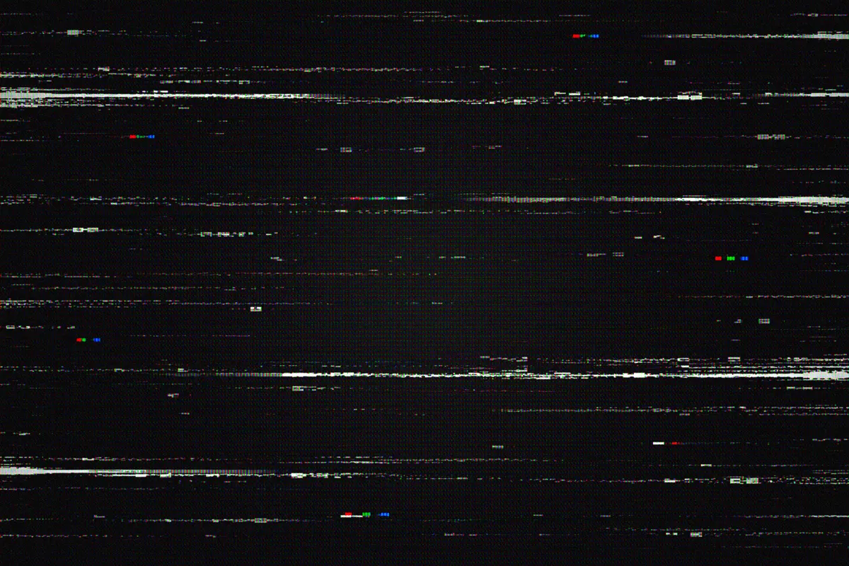 CRT Glitch Textures Collection