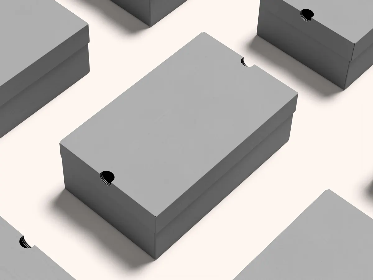 Shoe Box Mockup