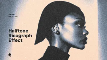 Halftone Risograph Effect