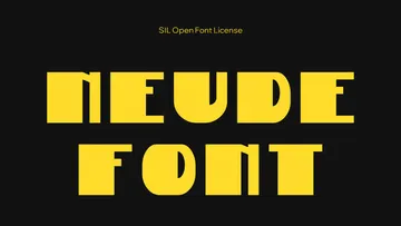 Neude Font