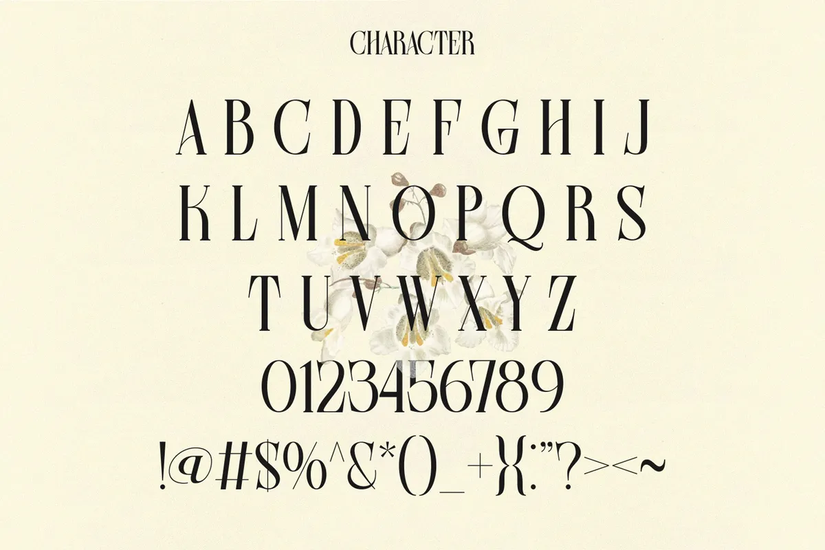 Farqey Denours - Luxury Serif Display Font