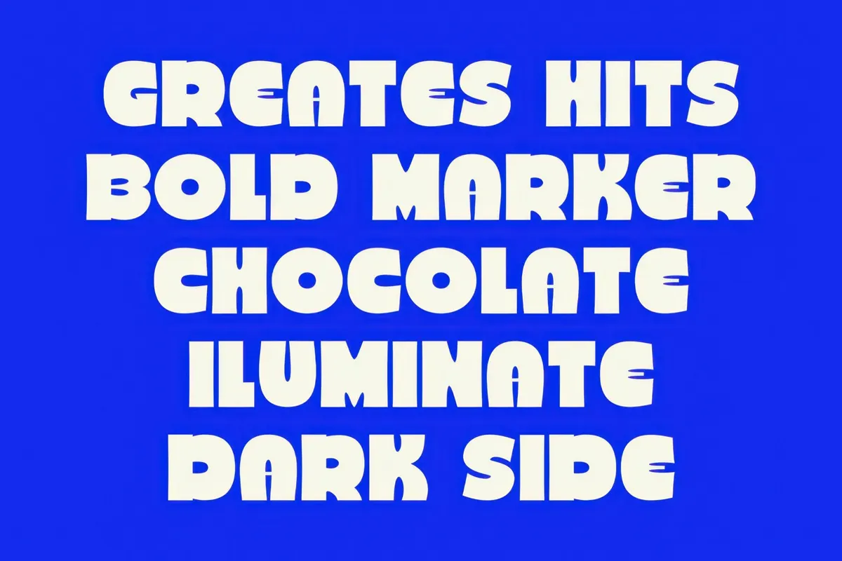 WTF Bold Groove — Display Font