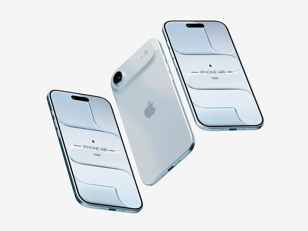 iPhone Air Mockup