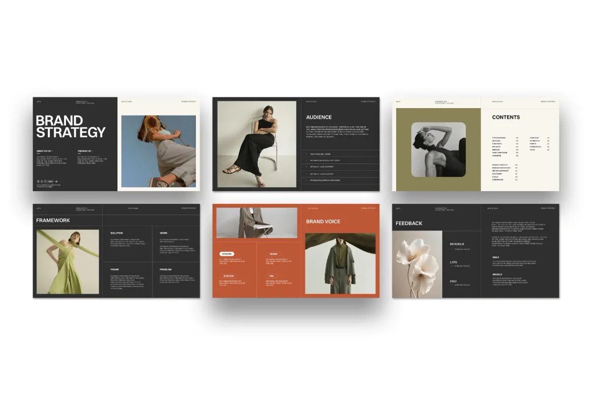 ANYA | Brand Strategy Template