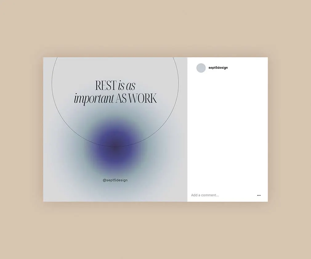 Instagram Gradient Quotes for Canva & PS