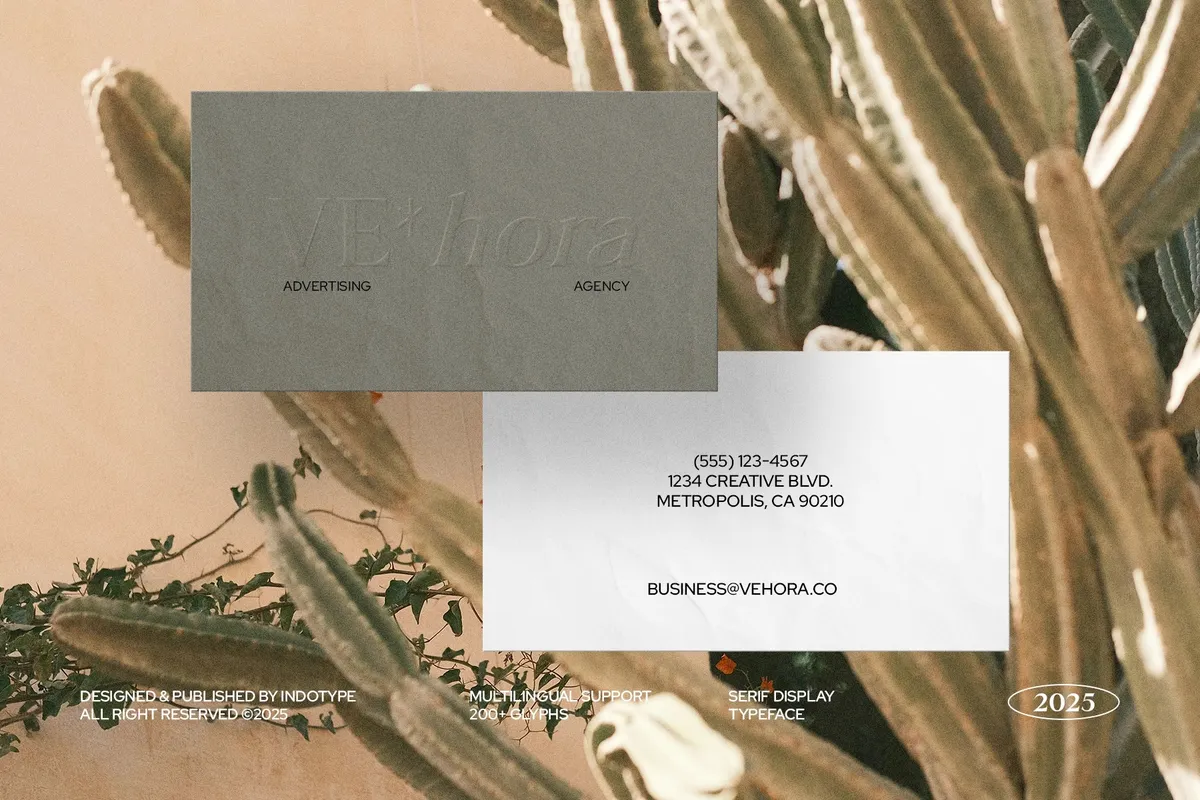 Velthora - Elegant Serif Display Font