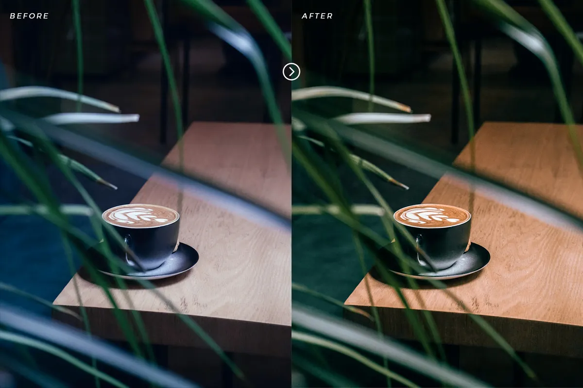 Coffee Shop Lightroom Presets