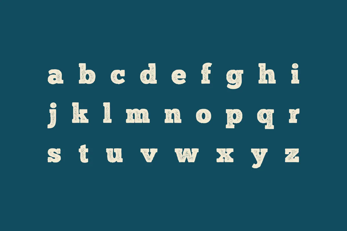 Chunk - American Woodcut Font Family