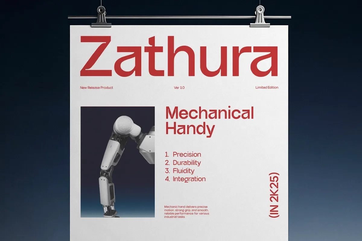 GC Gatuzo - Geometric sans