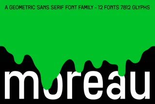 SK Moreau Font Family
