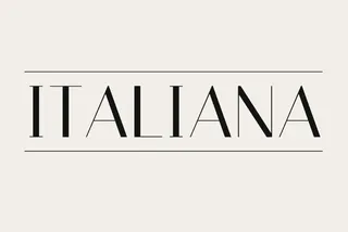 Italiana - Free Fashion Font