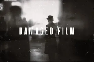 Damaged Film Photo Effect