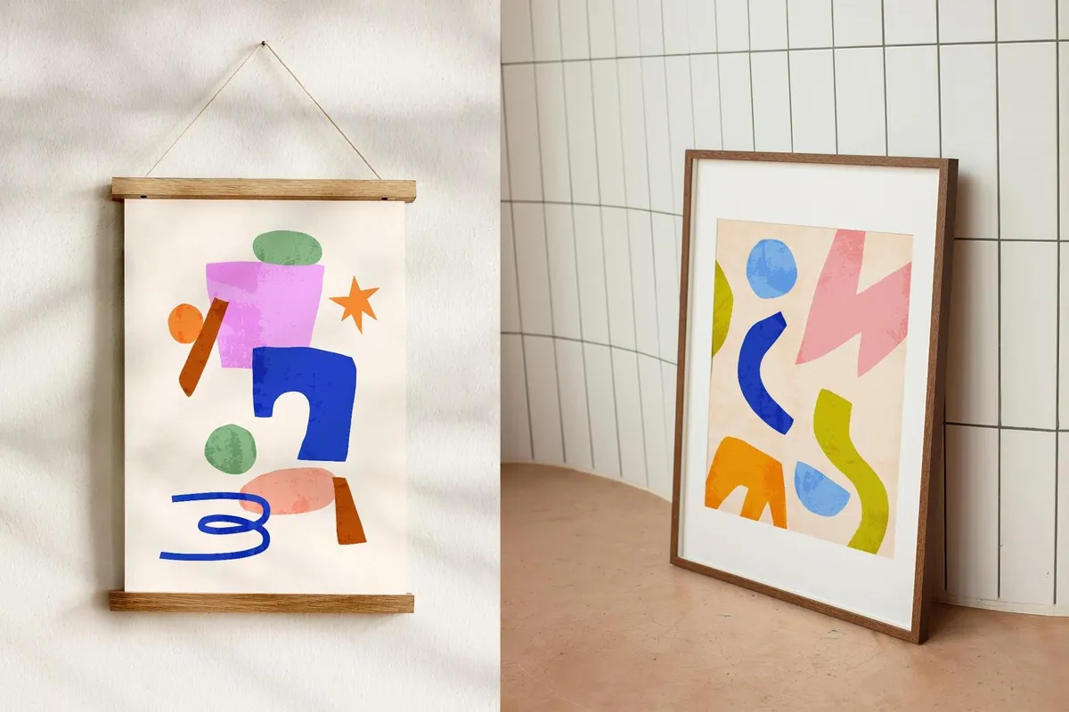 Cutout Prints — Wall Art Collection