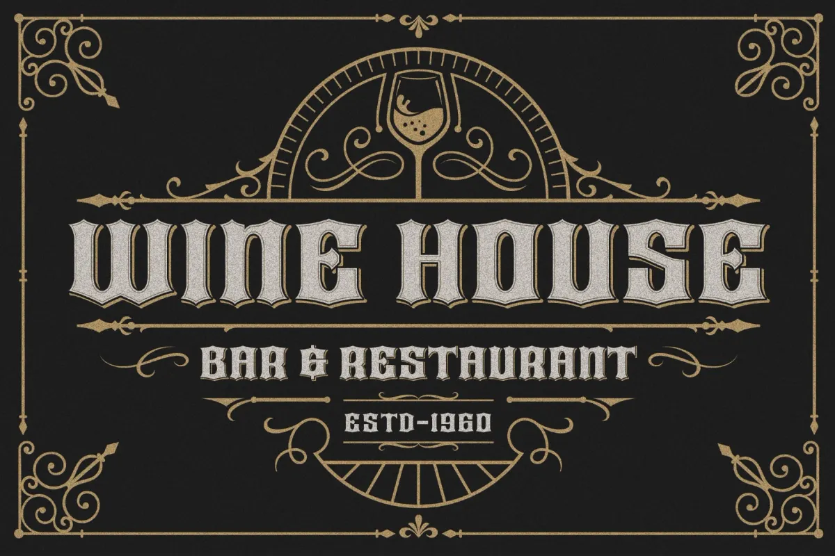 Sign Rover a Vintage Sign Display Font
