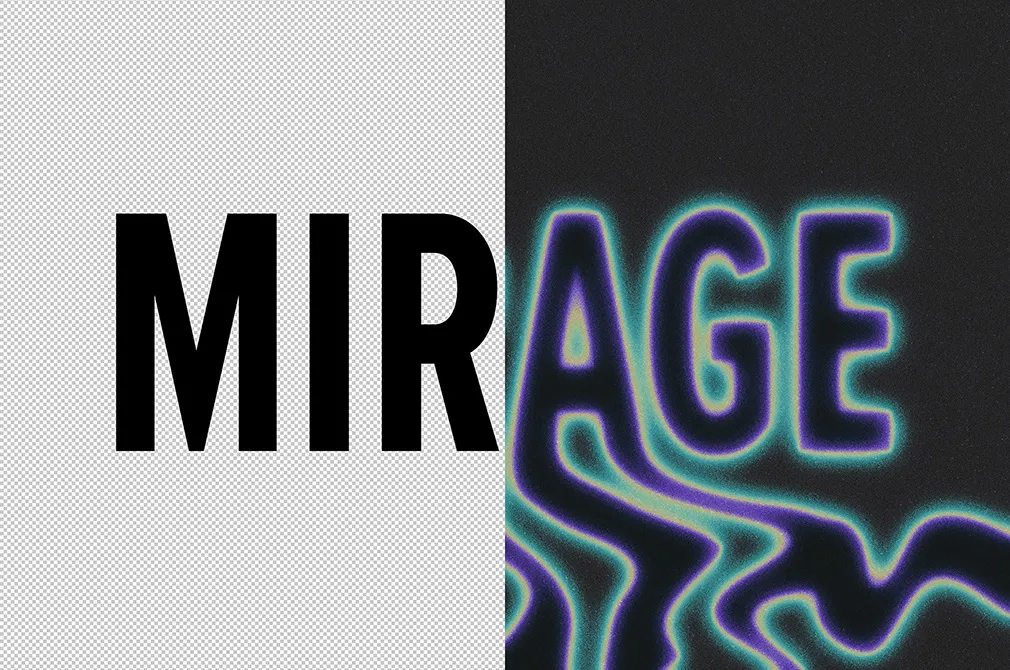 Mirage Text Effect