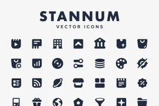 Stannum Vector Icons