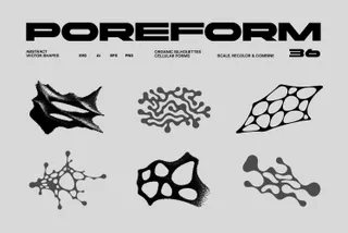 Poreform. Vector Elements Collection