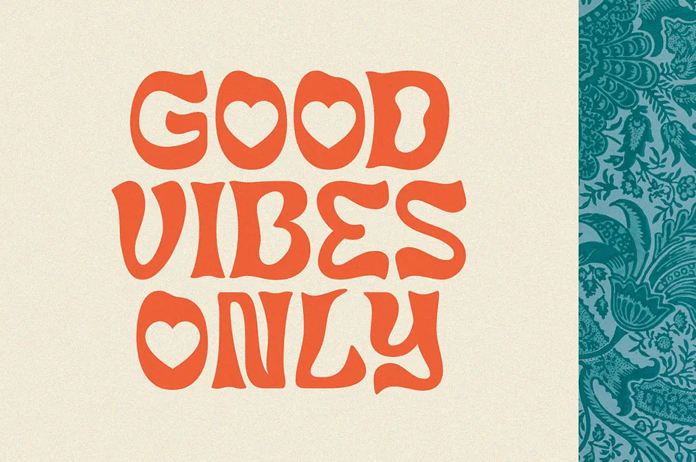 Surreal Psychedelic Typeface