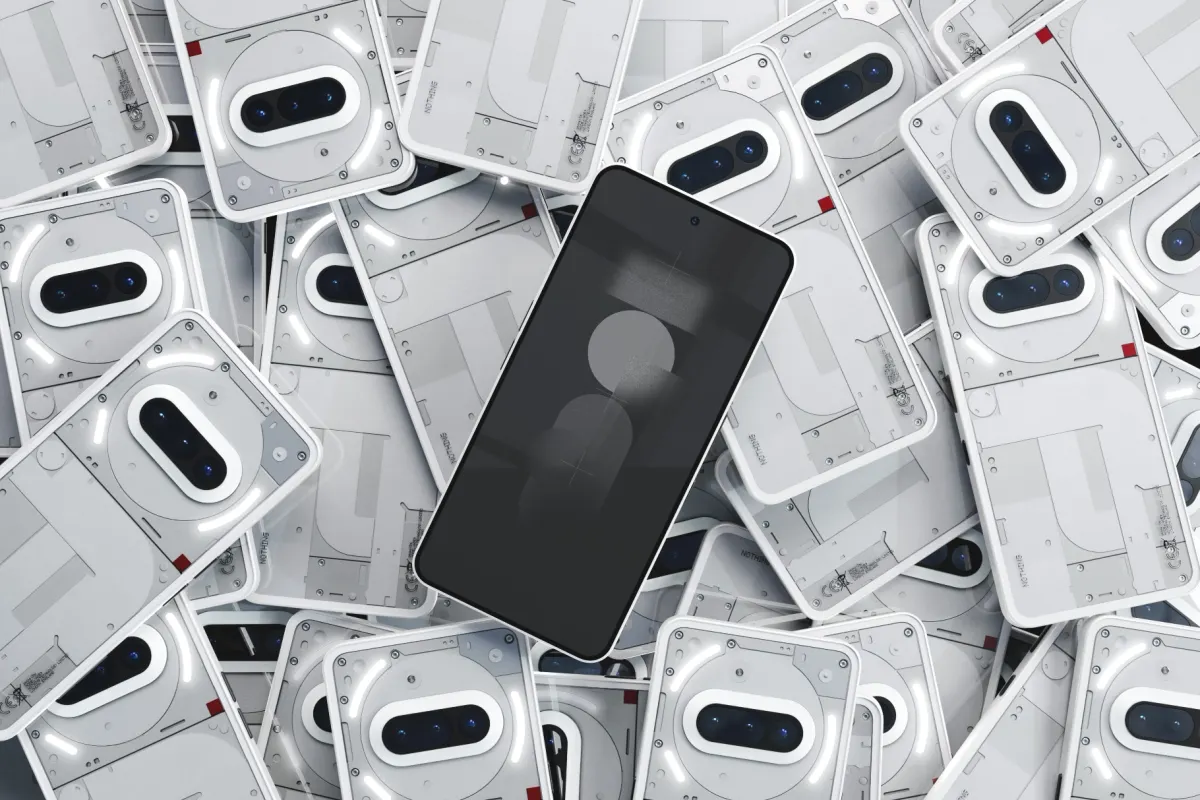 Nothing Phone 3A Mockup