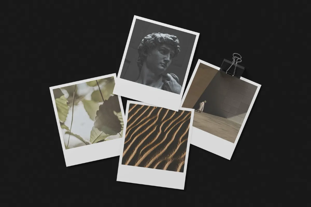 Polaroid Paper Mockup Kit