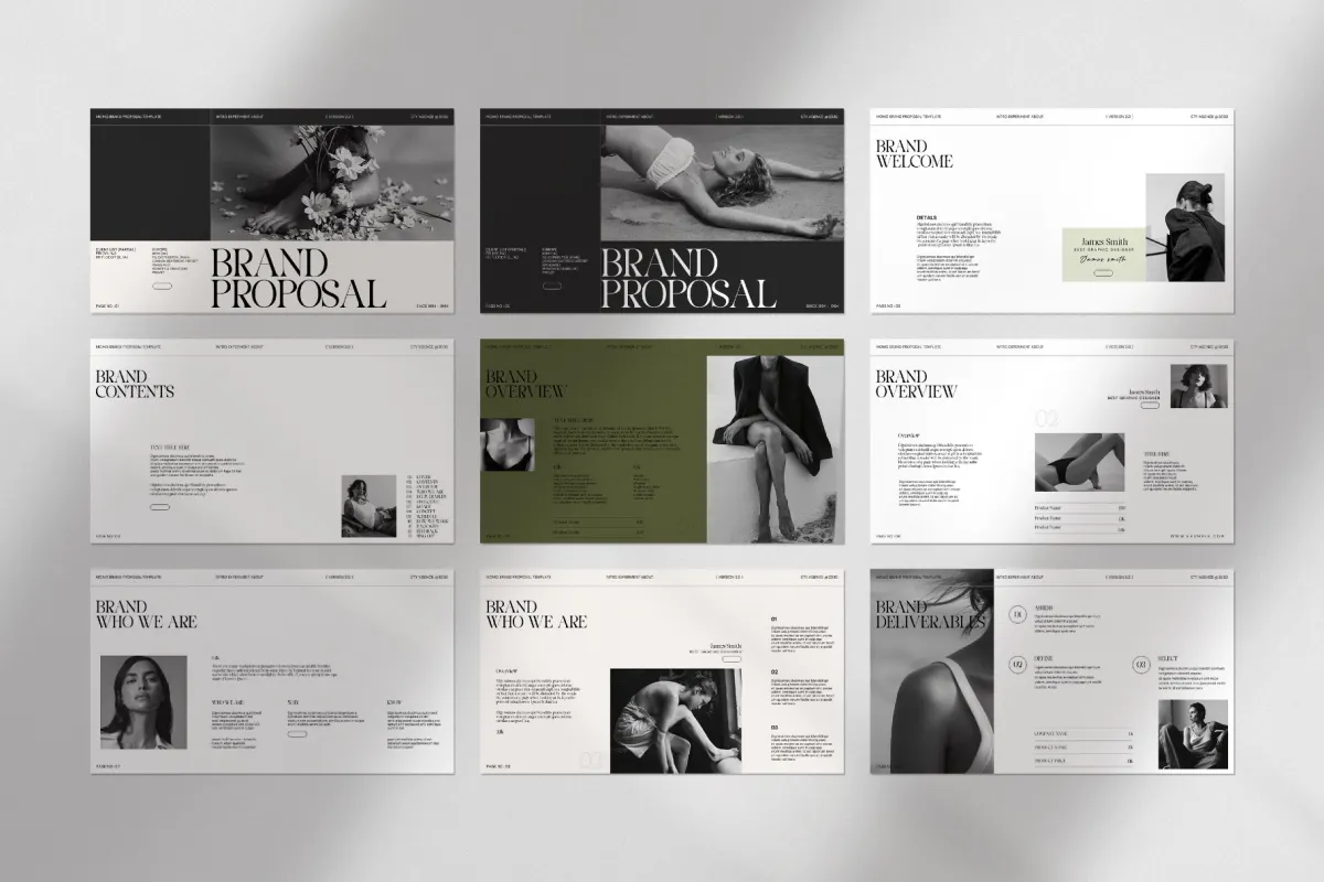 Brand Proposal Presentation Template
