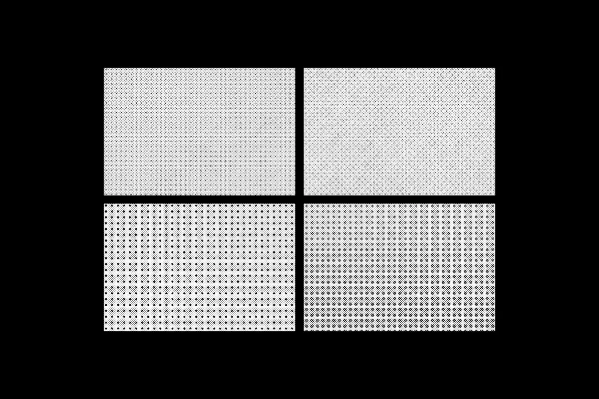 Halftone: Broken Printer Textures