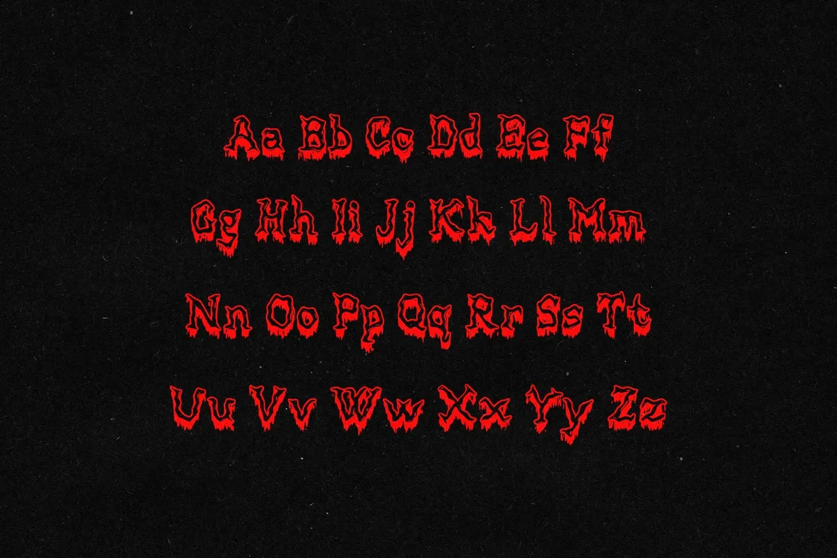 Mortified Drip Font