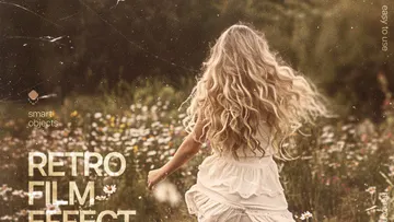 Vintage Cinematic Photo Effect