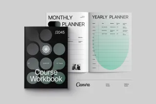 Canva Template - Creative Course Workbook