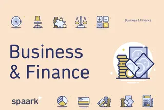 Business Flat Icons Kit