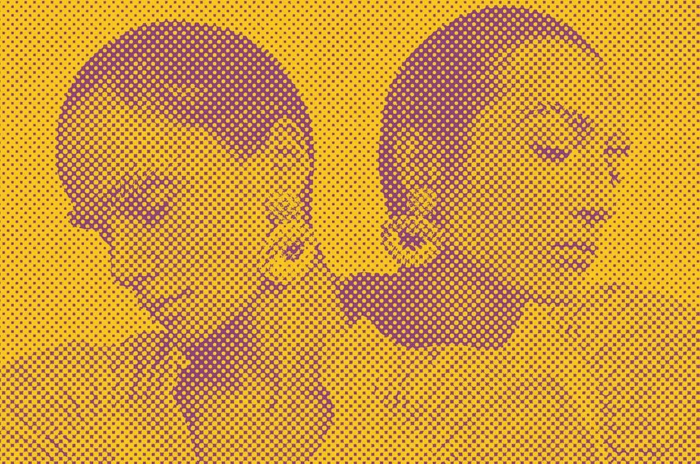 Old Halftone Photo Effect
