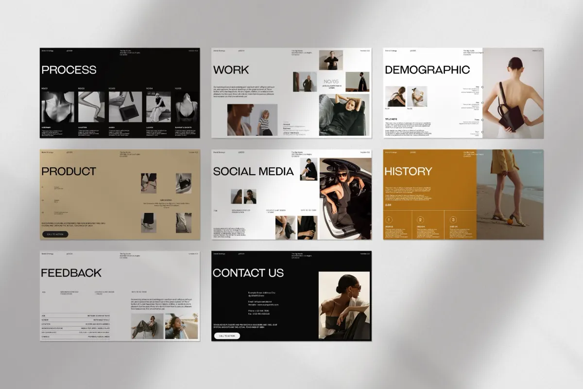Brand Strategy Presentation Template