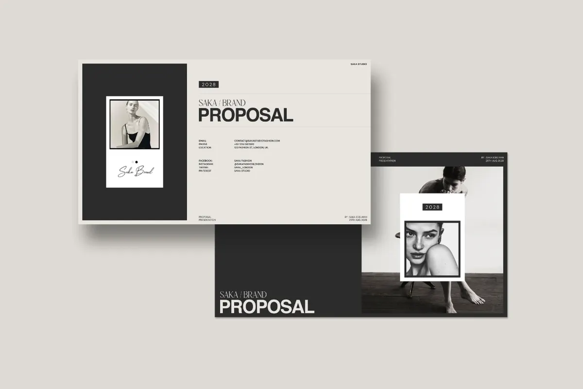 SAKA | Brand Proposal Template