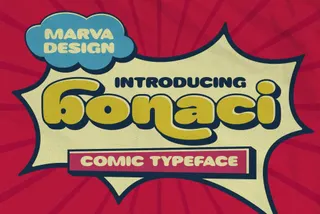 Bonaci Comic Typeface