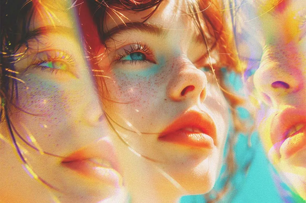 Inverted Prismatic Photo Effect
