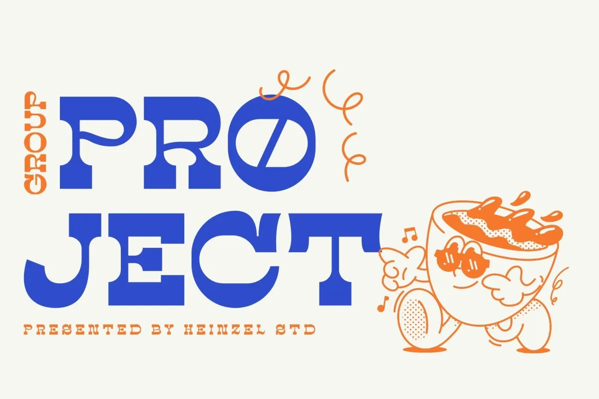 Drip Haus - Retro Slab Serif Font