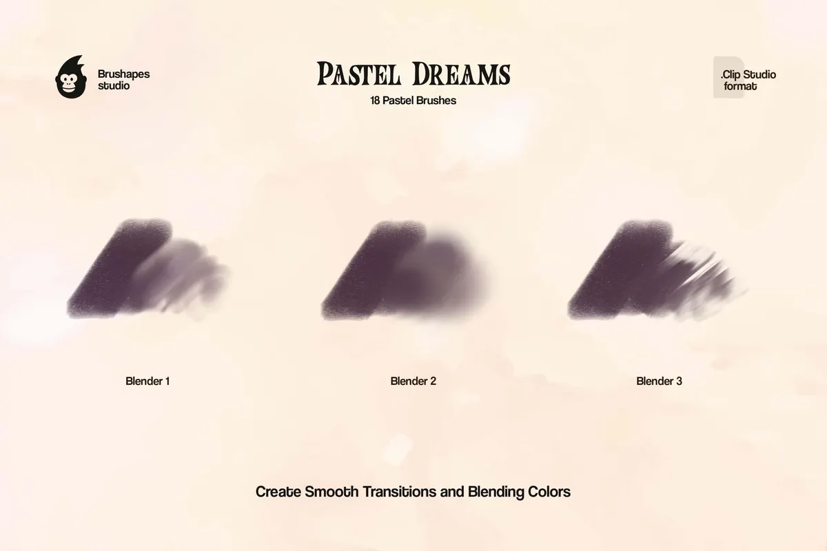 Pastel Dreams Clip Studio Brushes