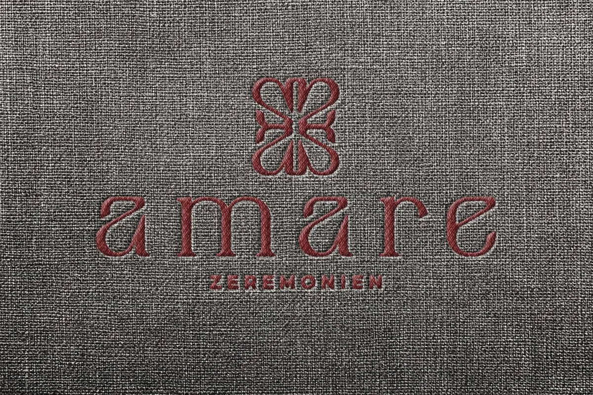 Realistic Embroidery Logo Mockup