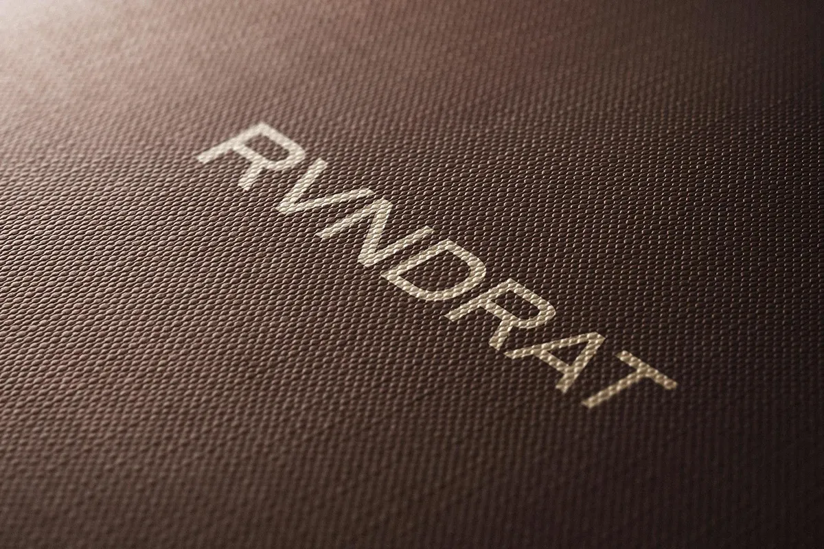 Premium Box Surface Logo Mockup