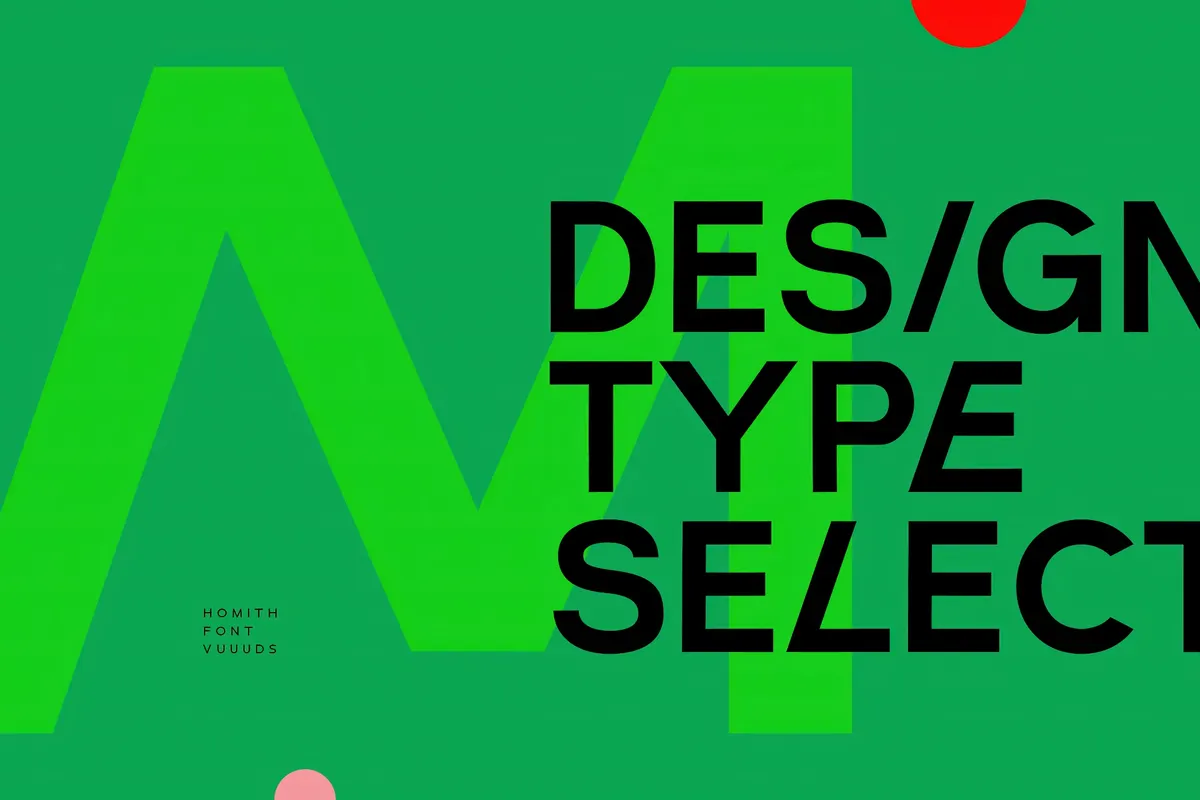 Homith - Geometric Sans Serif