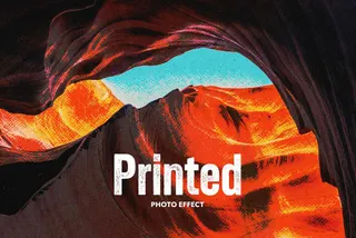 Retro Printed Photo Effect