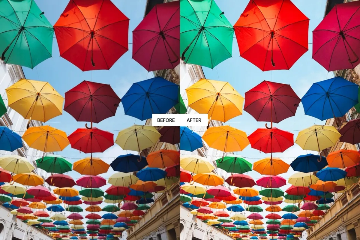 Colorful Clean Lightroom Presets