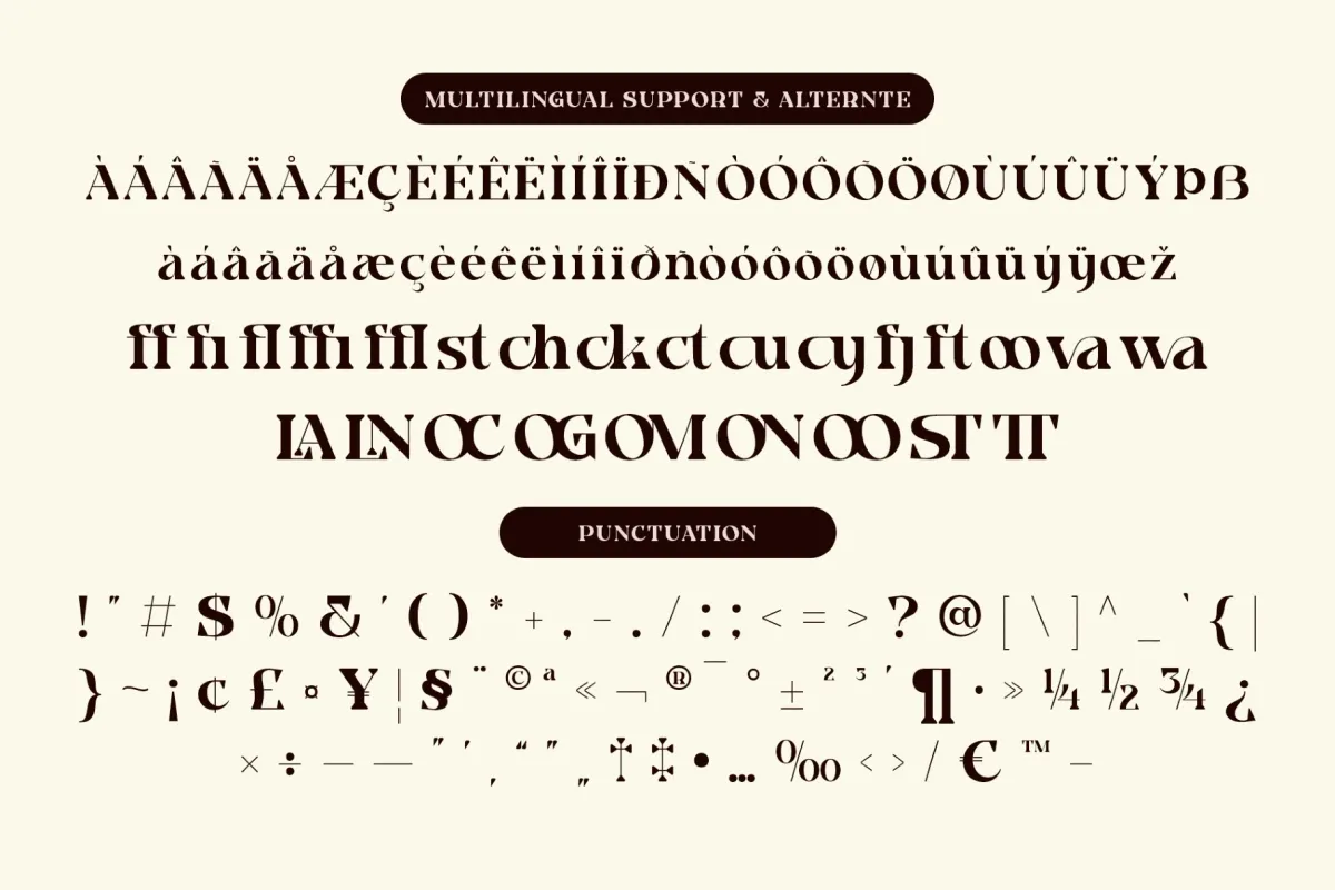 Kesiq – Elegant Modern Serif Display Font