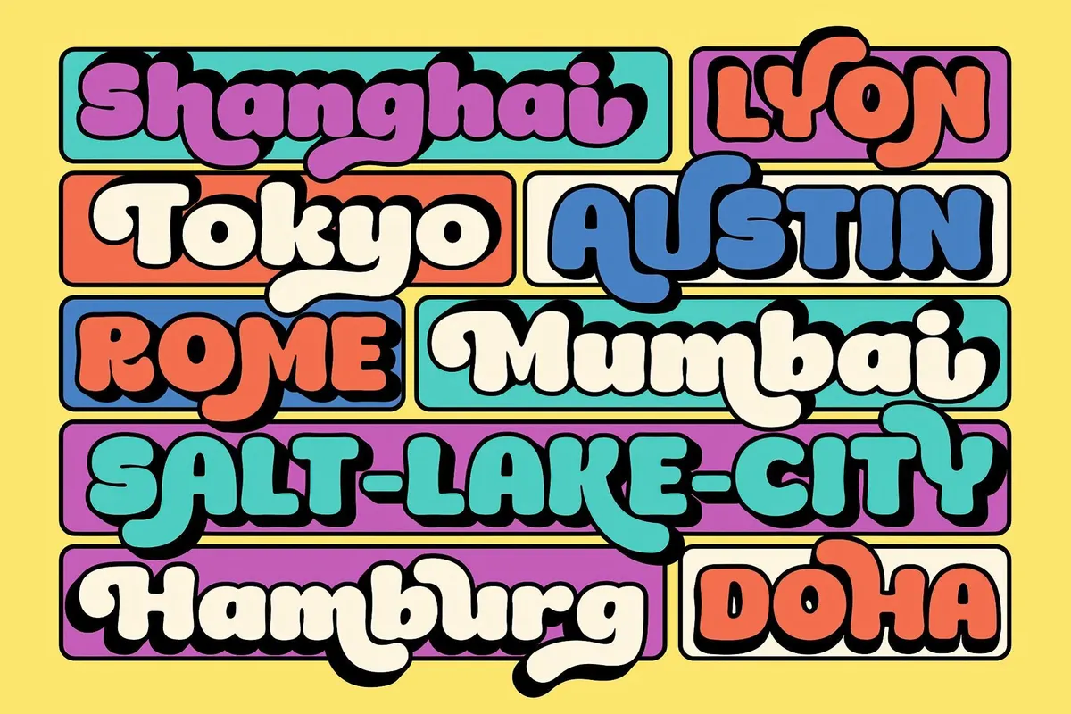 Dinfest Bold — Retro Font