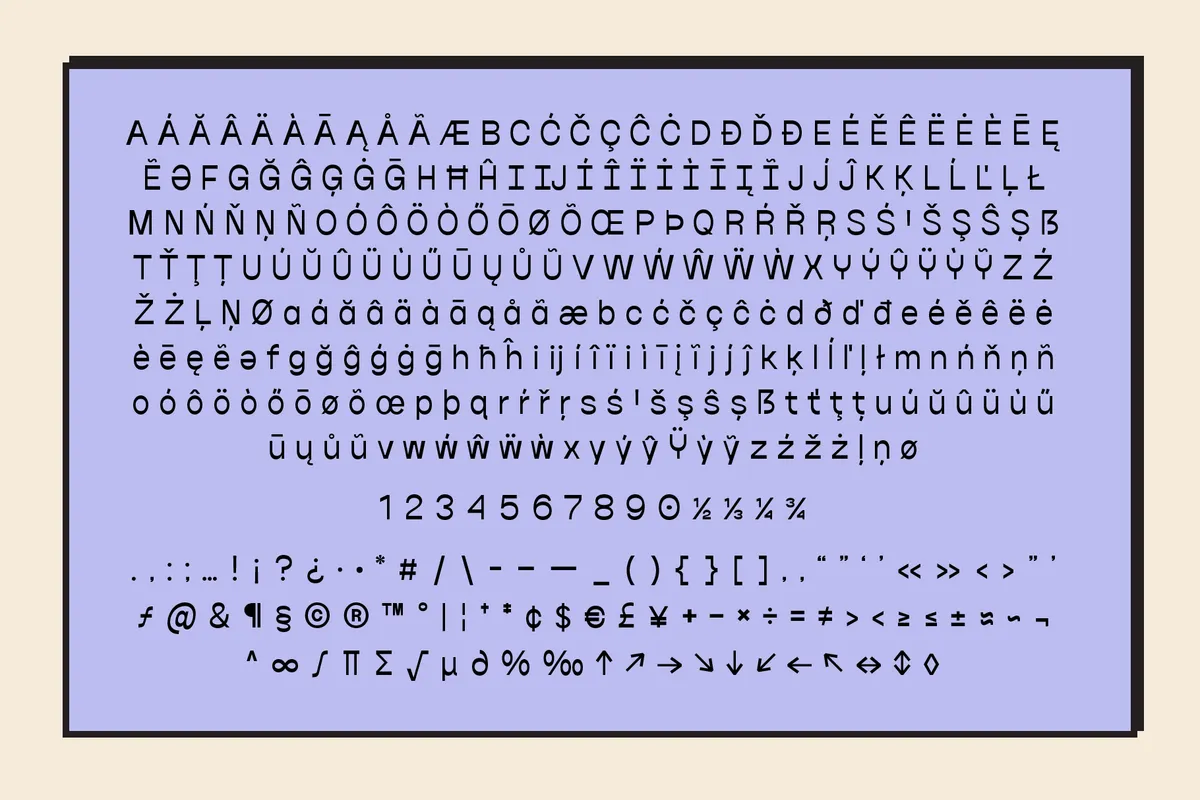 Mackerol - Bold Reverse Contrast Display Font