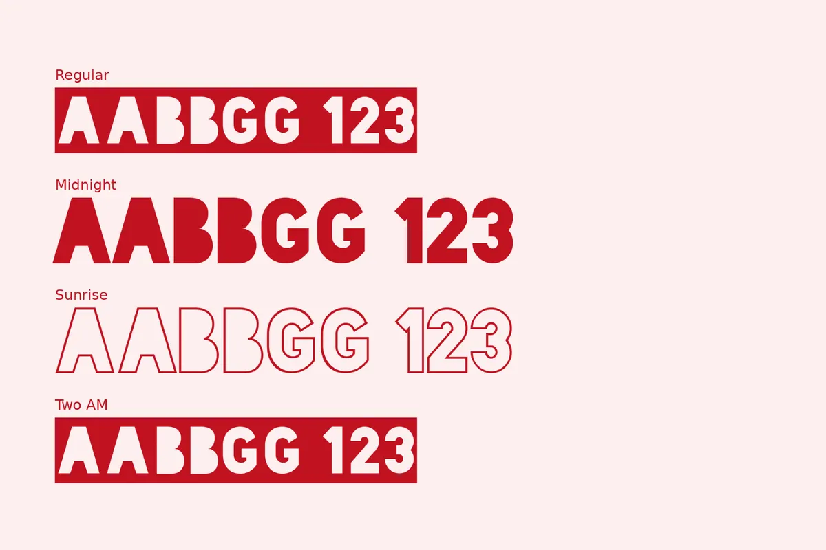Blackout 90s Stencil Font