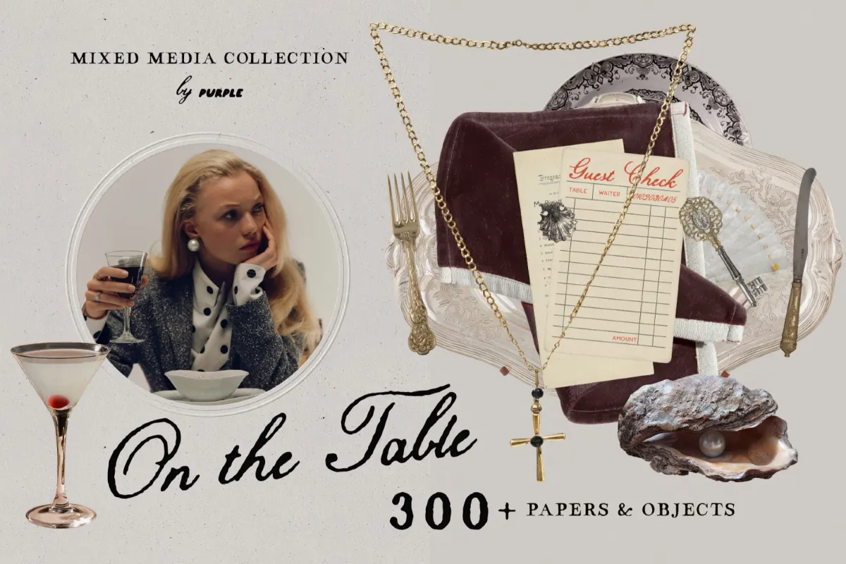On the Table: Mixed Media Pack