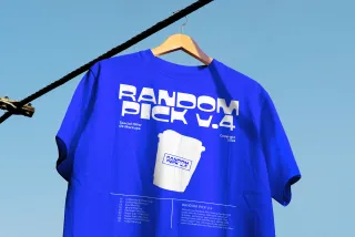 RP.V4 Hanging T-Shirt Mockup